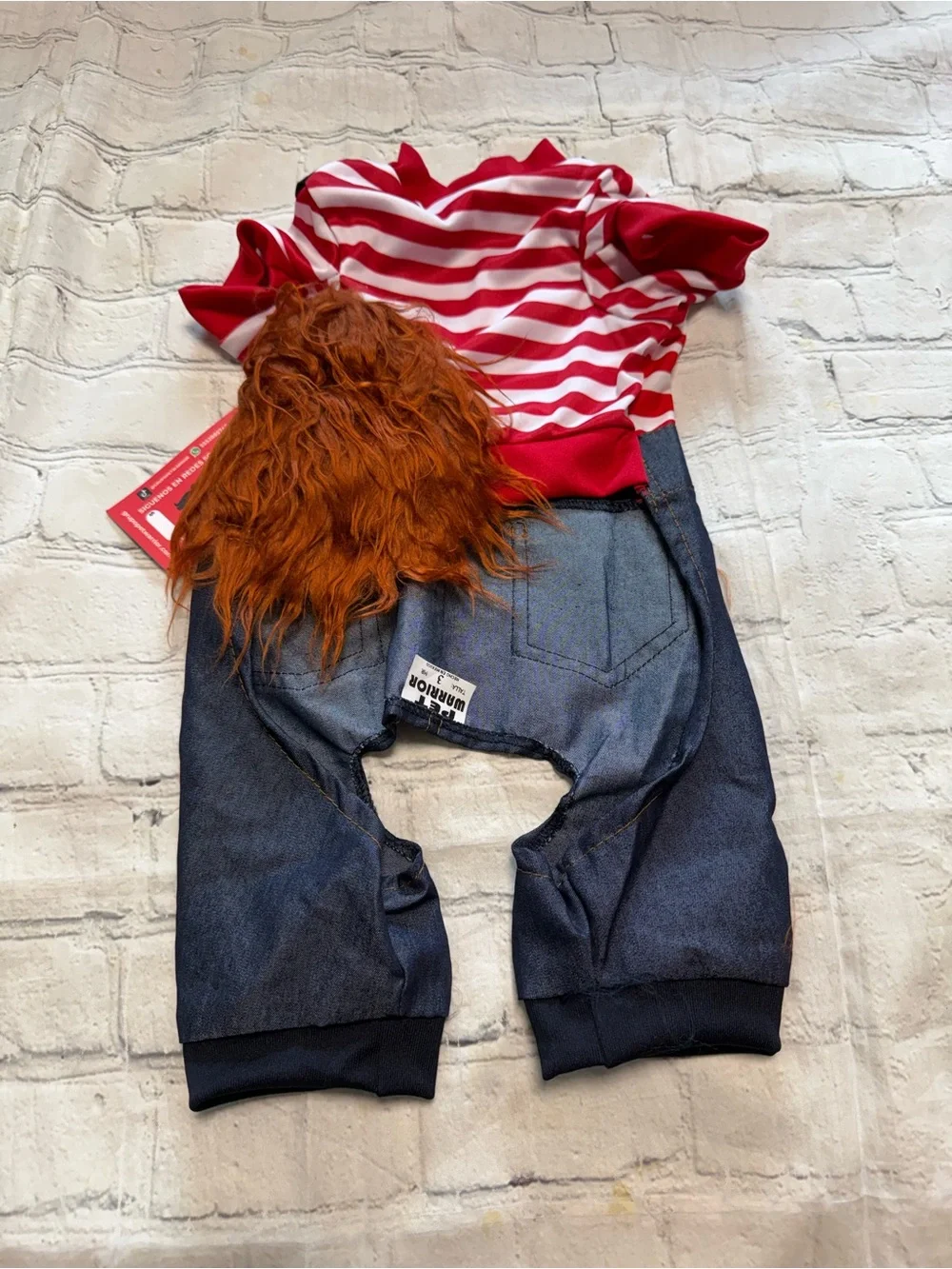 Pet Warrior Dog / Cat FREDDY KRUEGER Custome. Halloween costume.